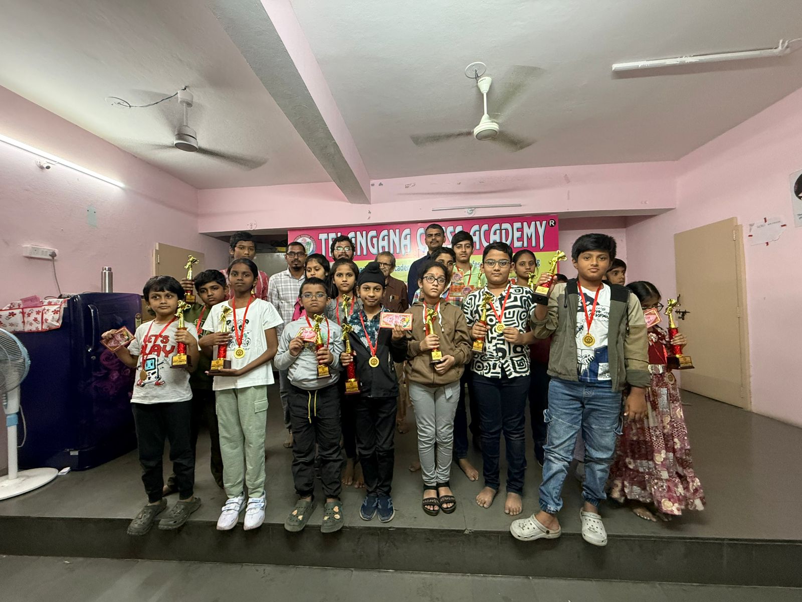 Telangana Chess Foundation Academy Training